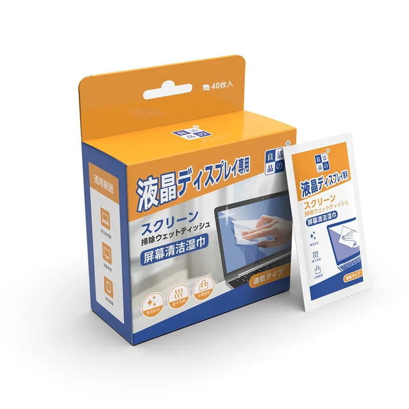 Dry & Wet Screen Cleaning Wipes