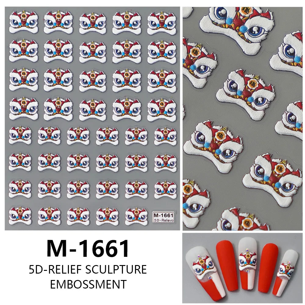 5D Nail Stickers