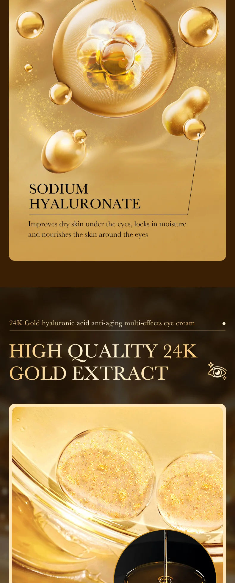 24K Gold Eye Cream