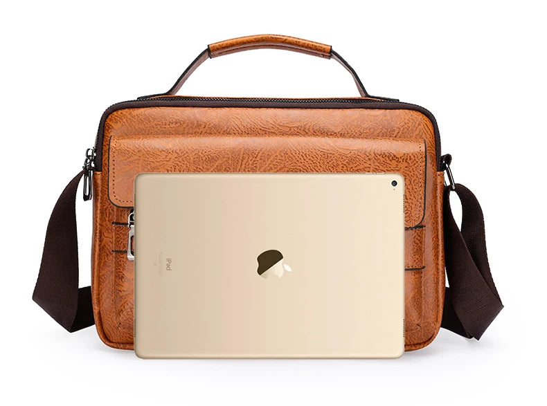 Luxury Leather Messenger