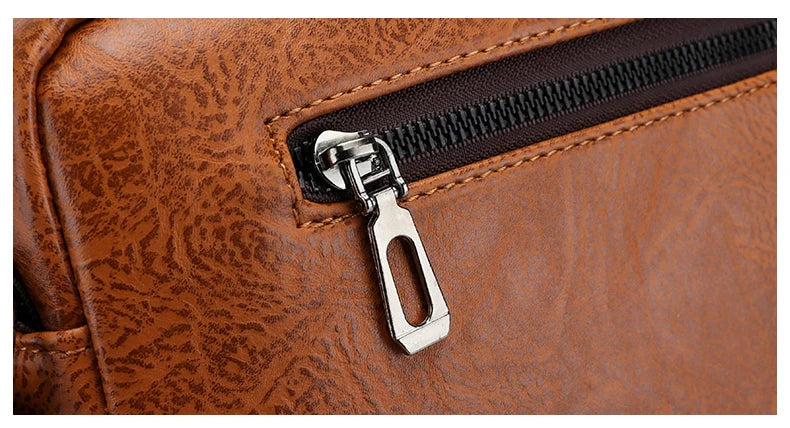 Luxury Leather Messenger