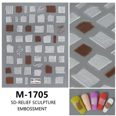 5D Nail Stickers