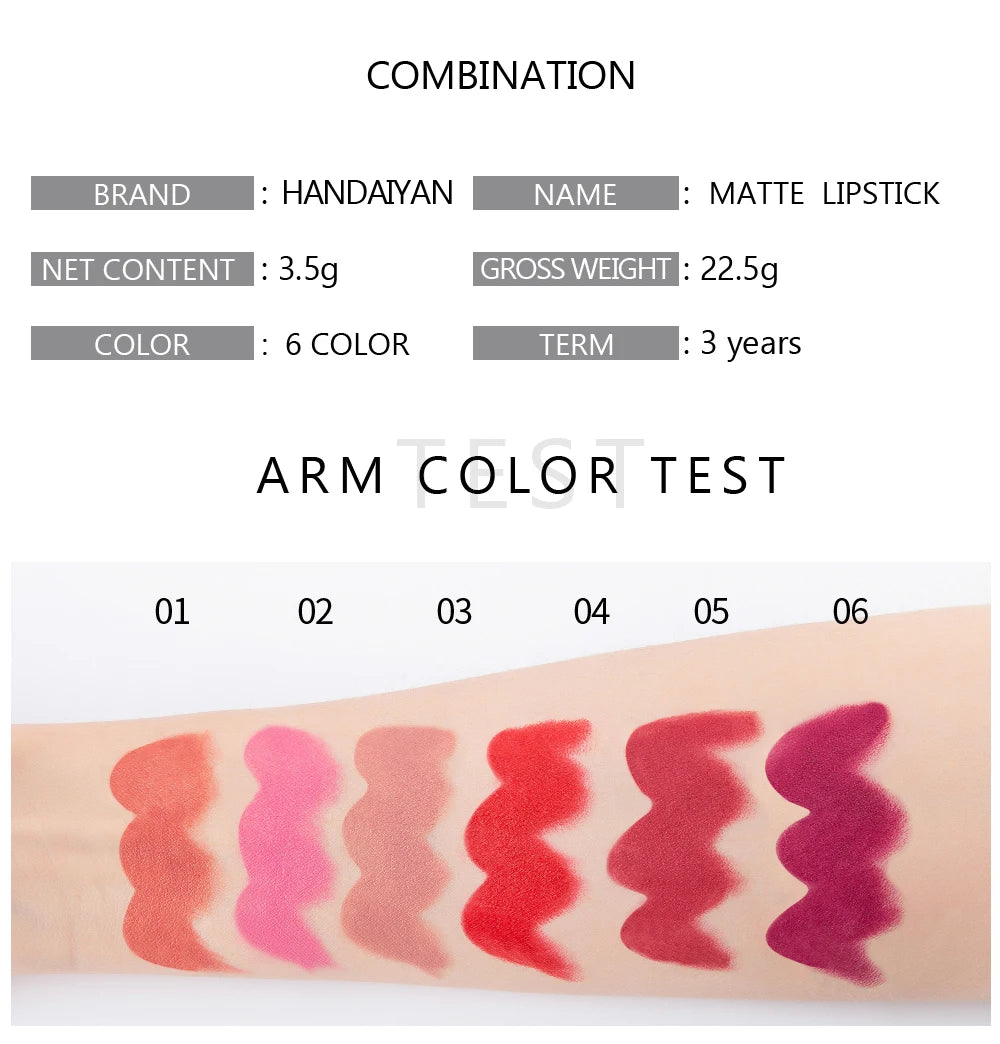 Velvet Matte Lipsticks