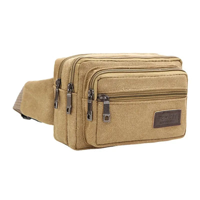 Outdoor Canvas Waist Bag