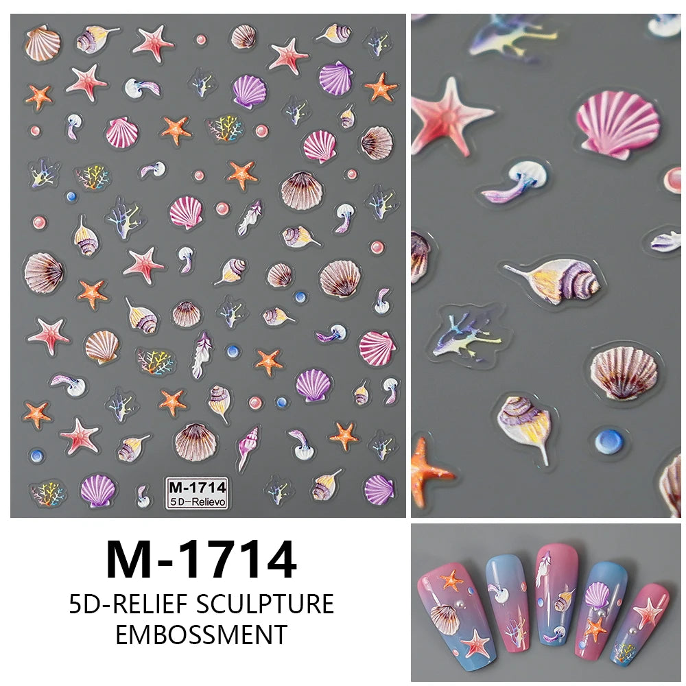 5D Nail Stickers