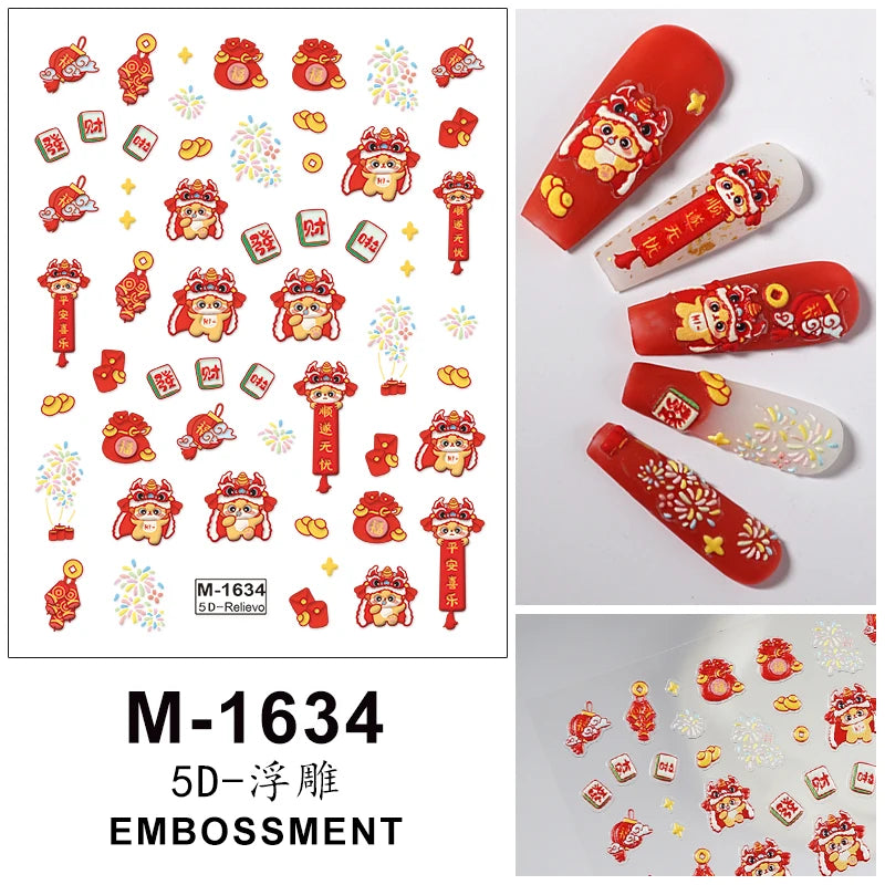 5D Nail Stickers