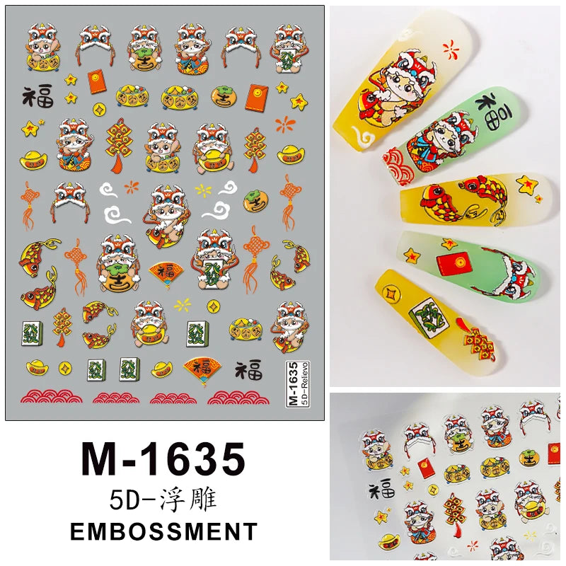 5D Nail Stickers