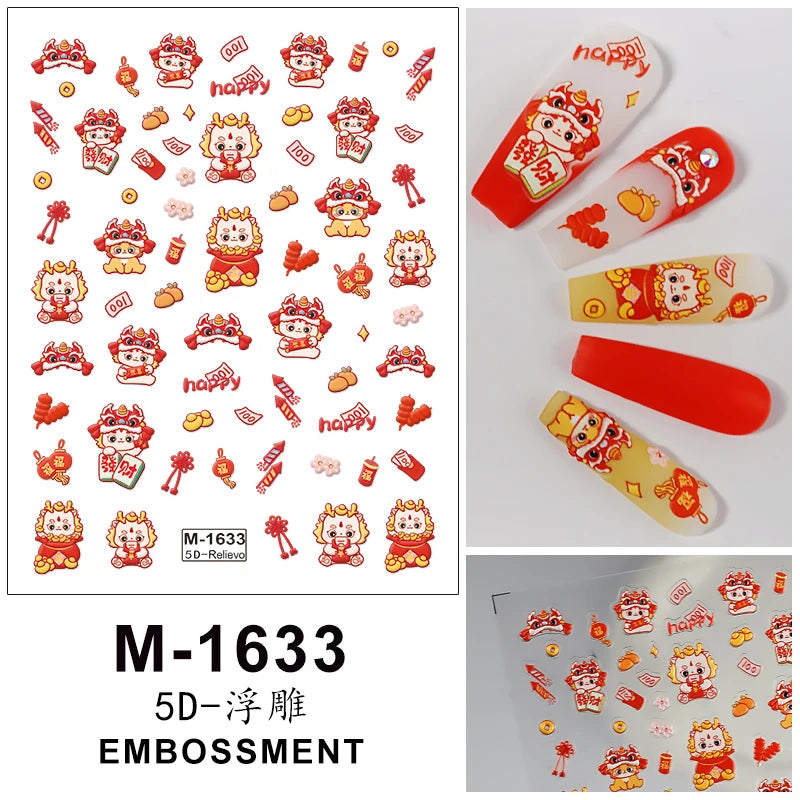 5D Nail Stickers