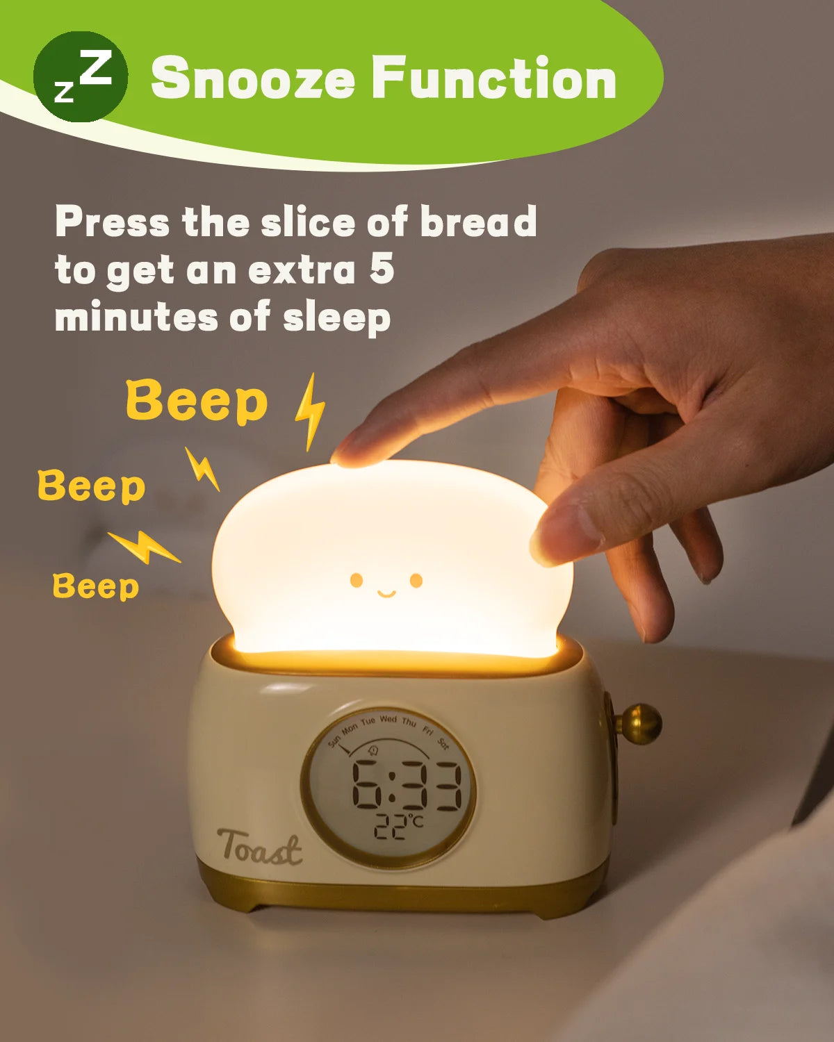 Wake-Up Nightlight Clock