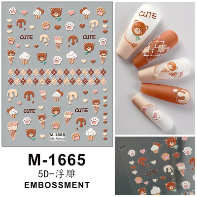 5D Nail Stickers