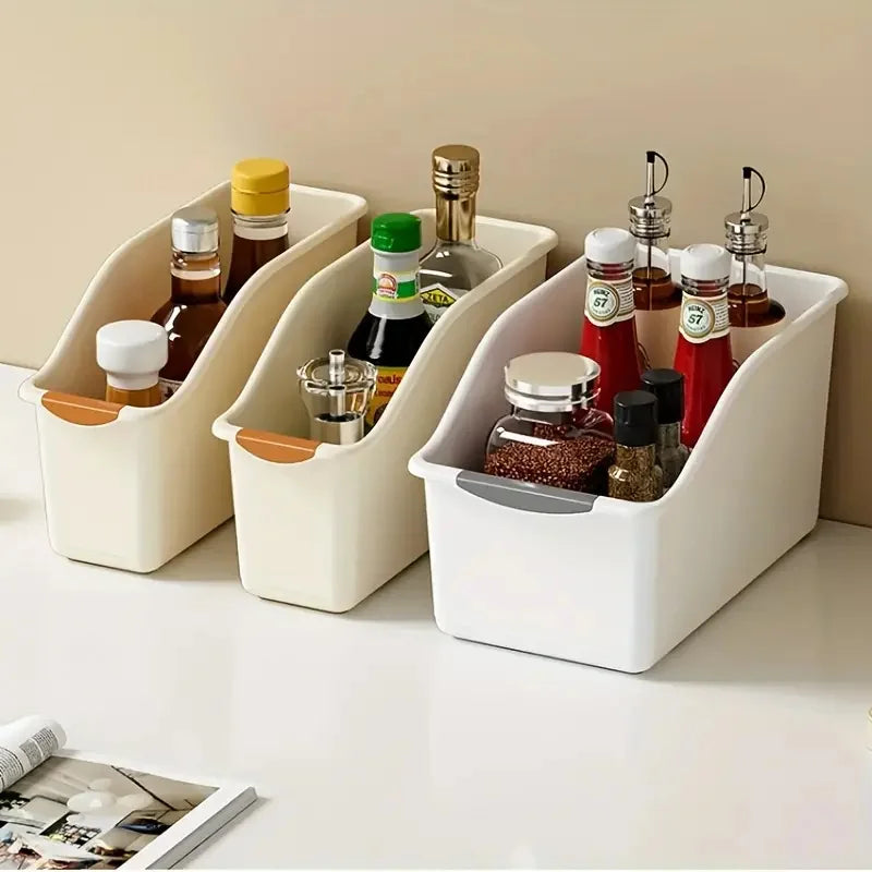 Curved Plastic Storage Bins