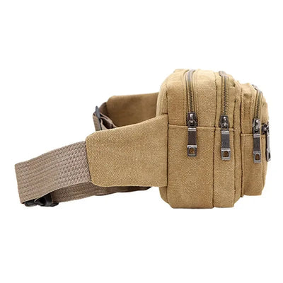 Outdoor Canvas Waist Bag