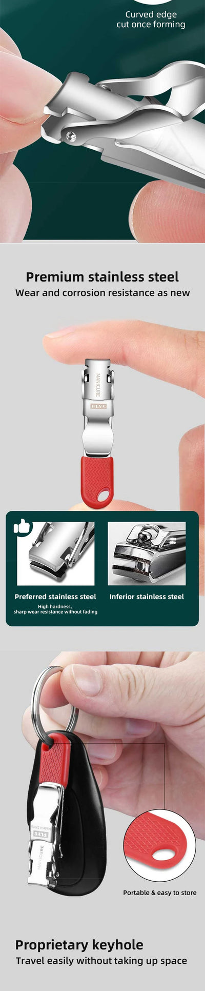 Travel Nail Clippers