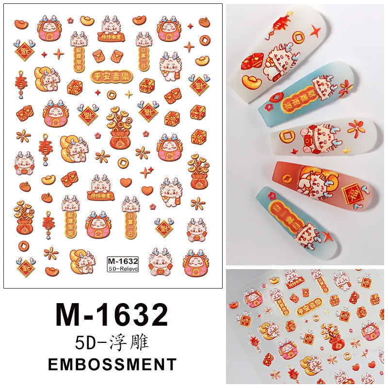 5D Nail Stickers
