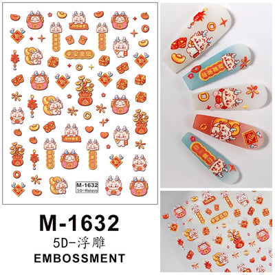 5D Nail Stickers