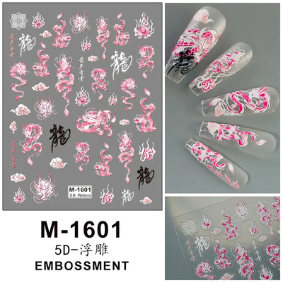 5D Nail Stickers
