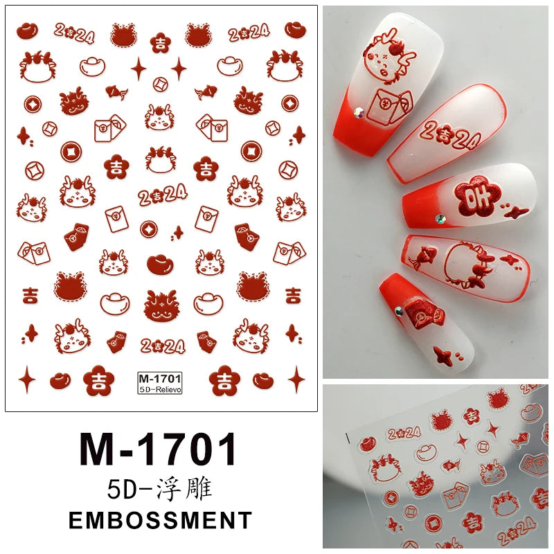 5D Nail Stickers