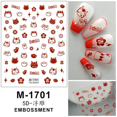 5D Nail Stickers