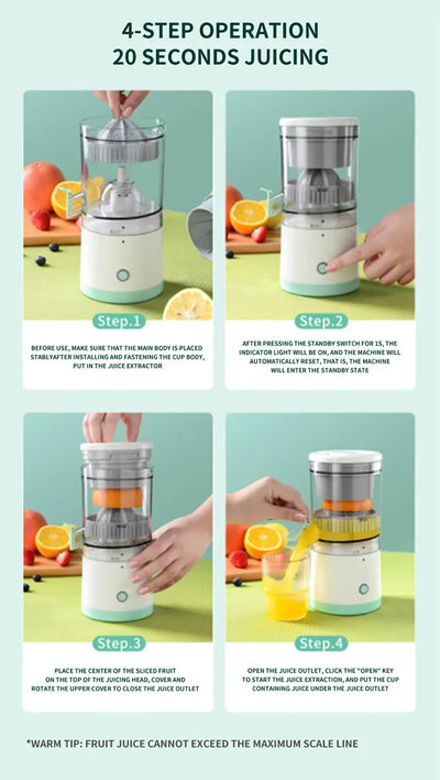 Rechargeable Mini Fruit Blender