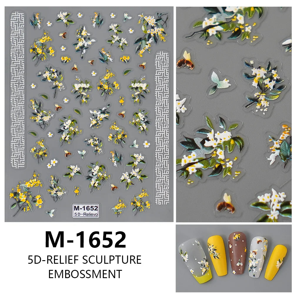 5D Nail Stickers
