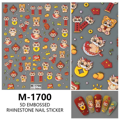 5D Nail Stickers