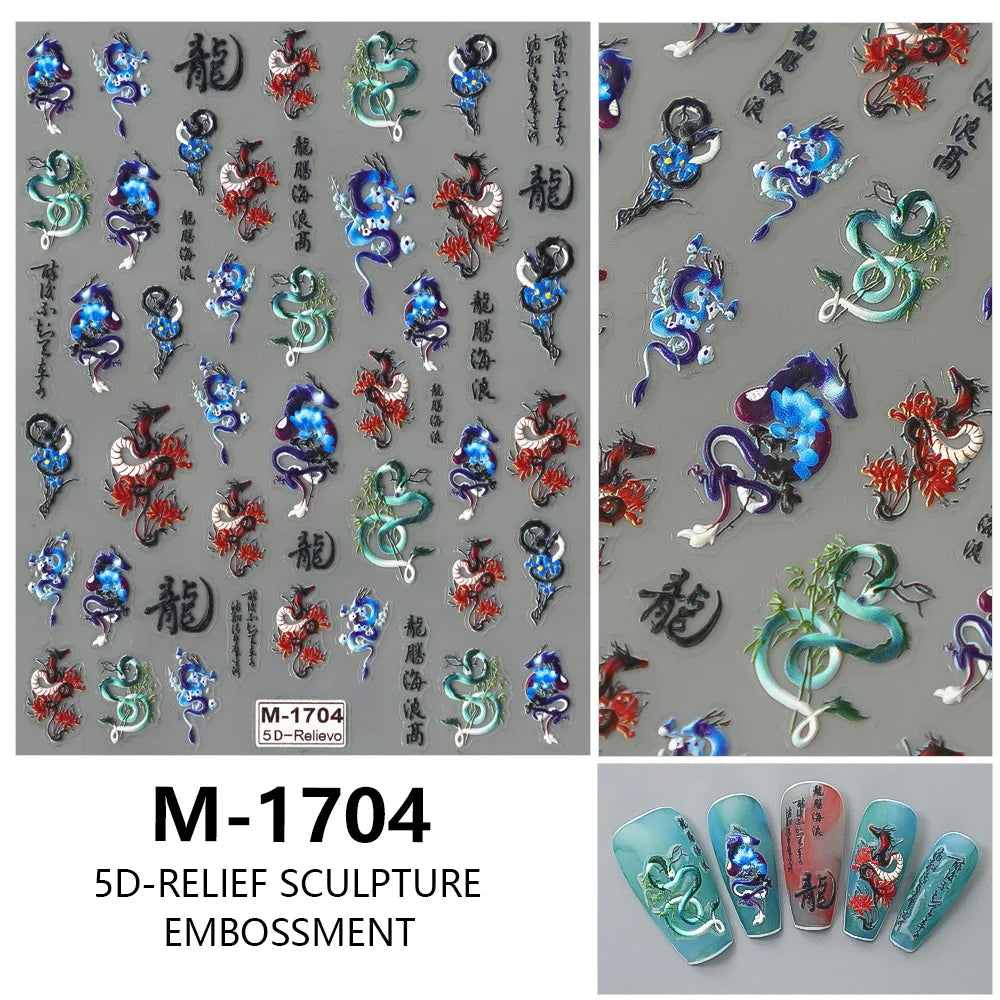 5D Nail Stickers