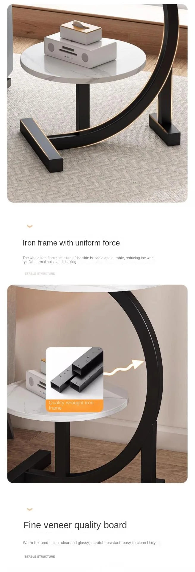 Luxury Gold Coffee Table