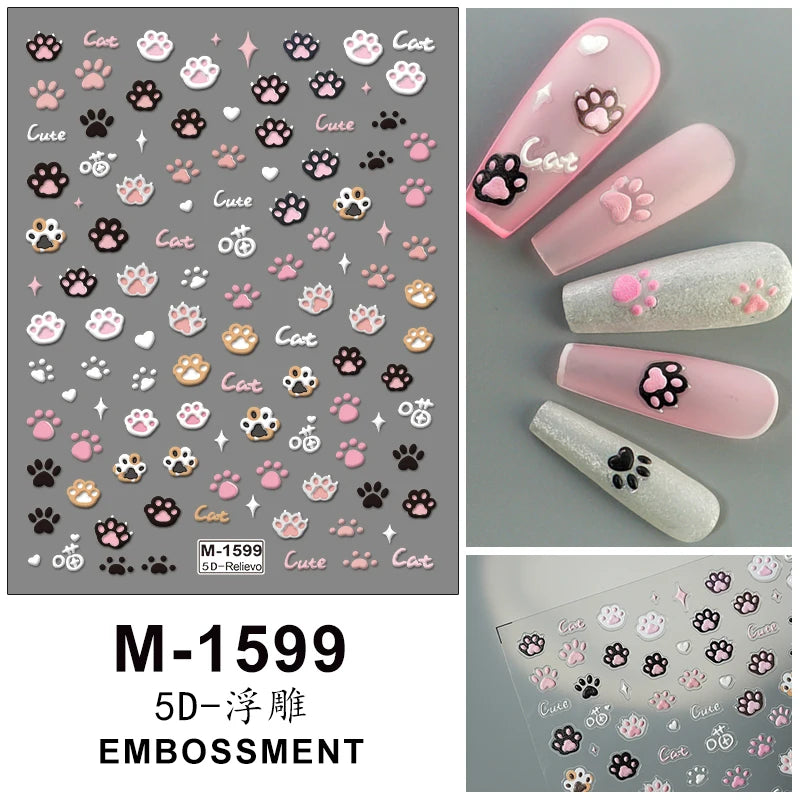 5D Nail Stickers