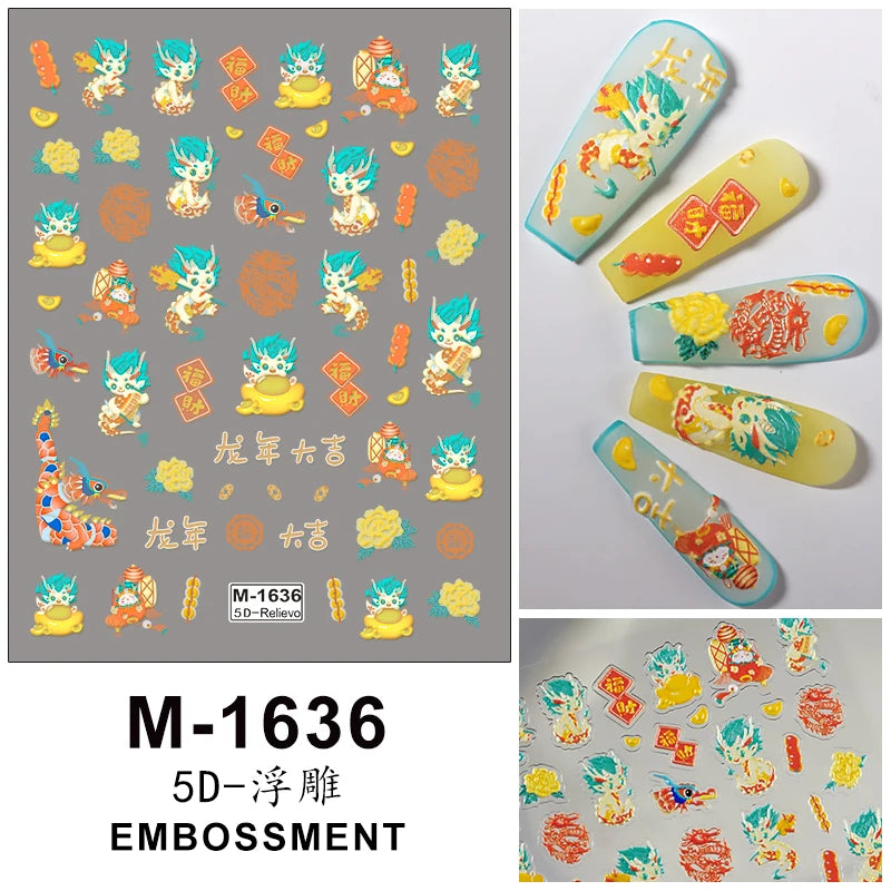 5D Nail Stickers