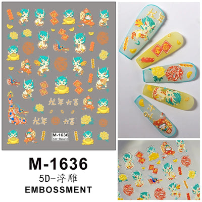 5D Nail Stickers