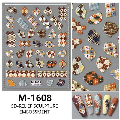 5D Nail Stickers