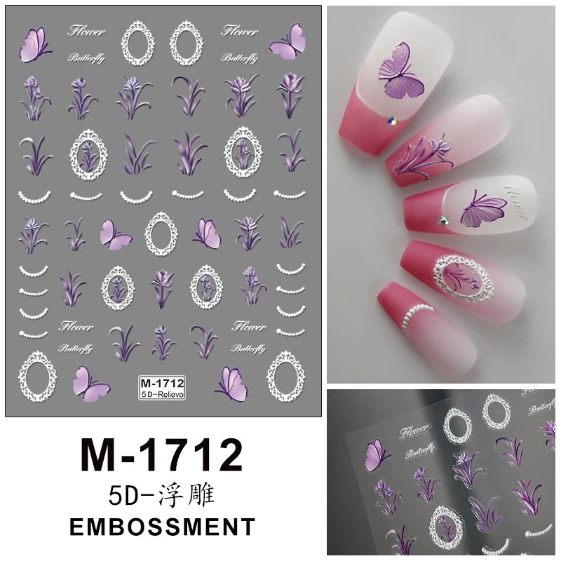 5D Nail Stickers