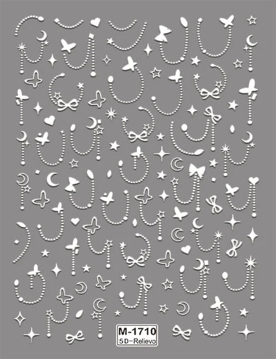 5D Nail Stickers