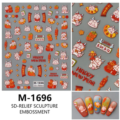 5D Nail Stickers