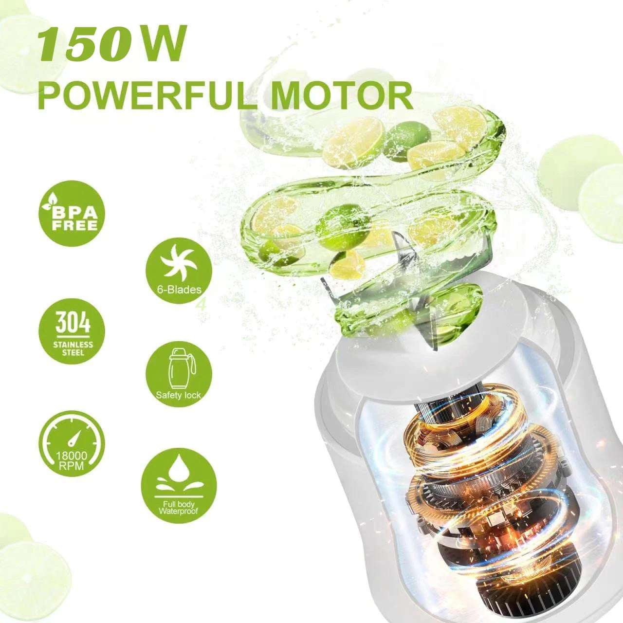 Portable Shakes & Smoothie Blender