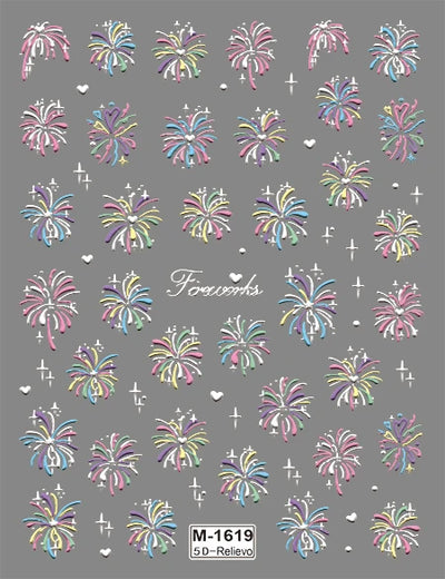 5D Nail Stickers