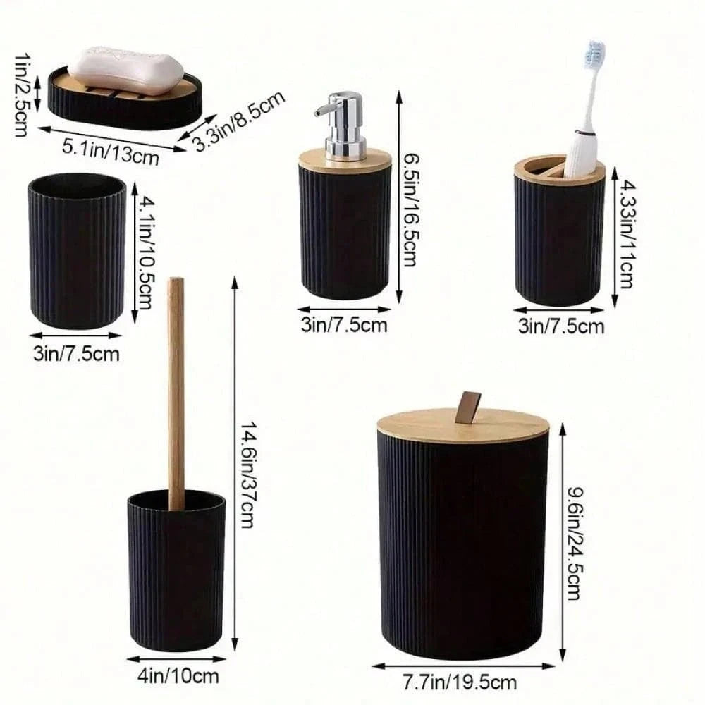 Modern Bathroom Essentials Set