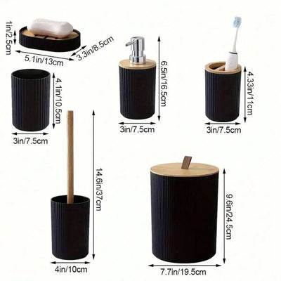 Modern Bathroom Essentials Set