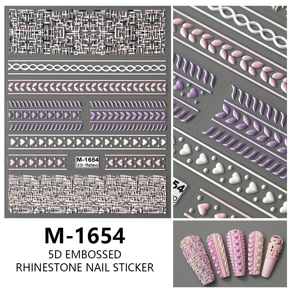 5D Nail Stickers