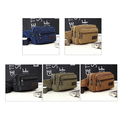 Outdoor Canvas Waist Bag