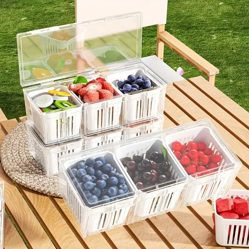 Square Food Storage Containers Set