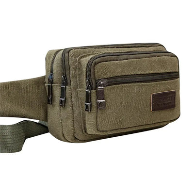 Outdoor Canvas Waist Bag
