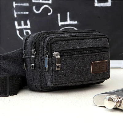 Outdoor Canvas Waist Bag