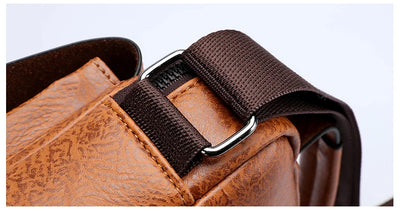 Luxury Leather Messenger