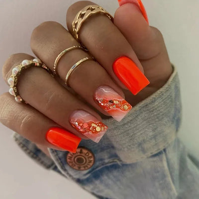 Butterfly Press-On Nails