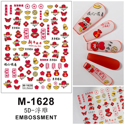 5D Nail Stickers