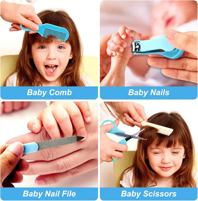 Safe Care Set with Comb, Nail Clipper & Essentials