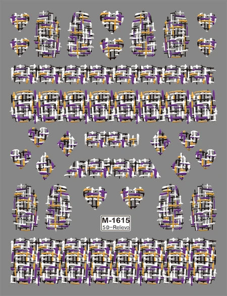 5D Nail Stickers