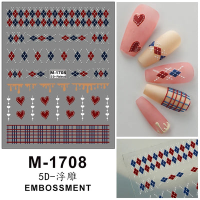 5D Nail Stickers