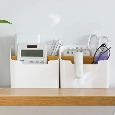 Remote Control Holder & Desktop Organizer